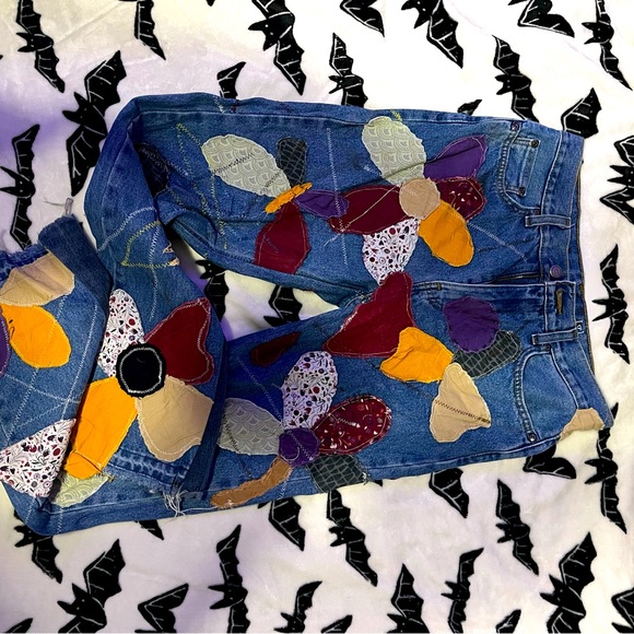 George Patchwork Jeans - Picture 3 of 3